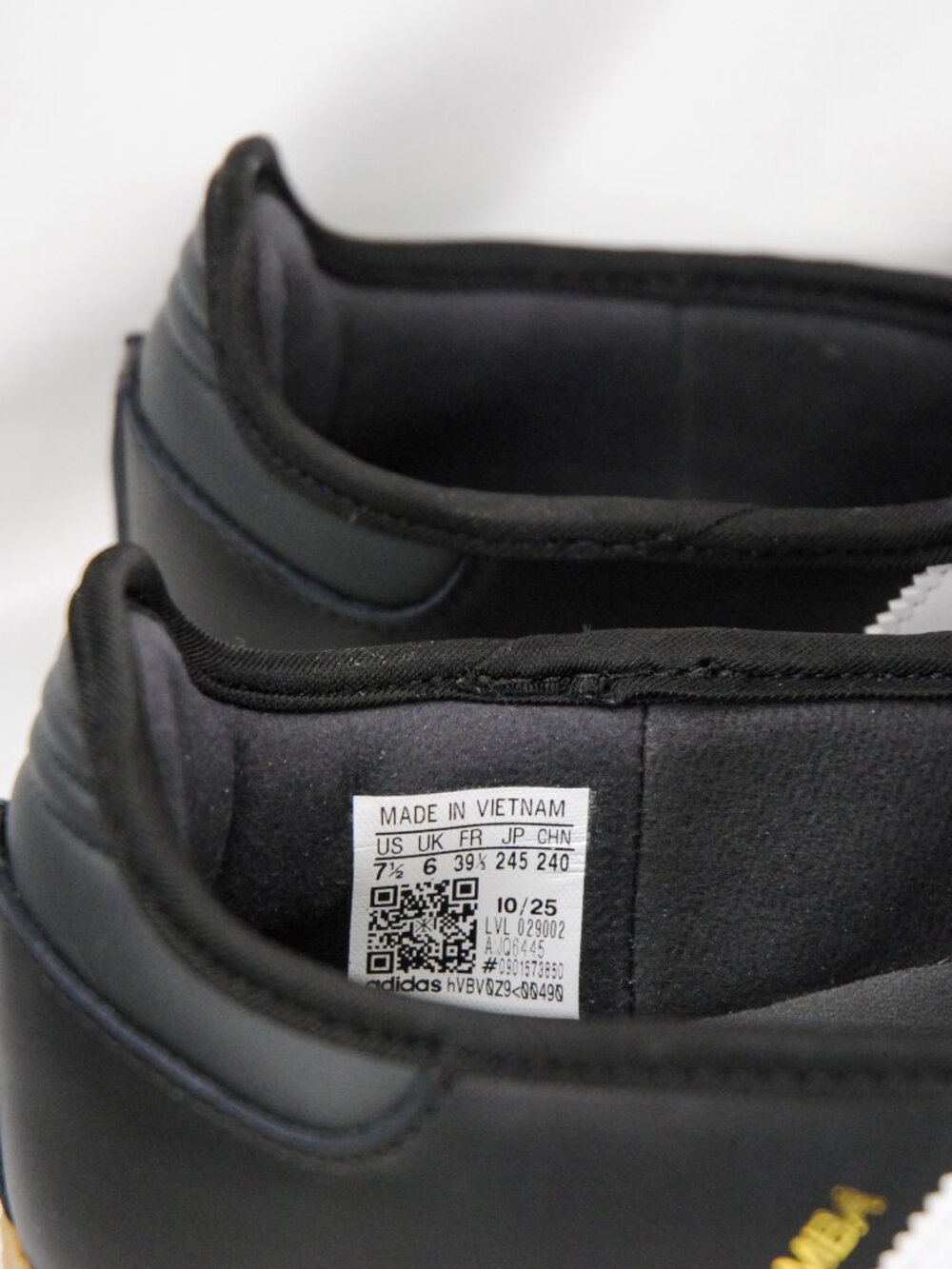 Adidas Samba Jane in Black - Picture 7 of 9